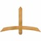 Ekena Millwork Bellingham Rough Sawn Timber Gable Bracket, Western Red Cedar, 48"W x 30"H x 4"D x 4"F, 15/12 Pitch GBW048X30X0404BEL00RWR - alternate 1